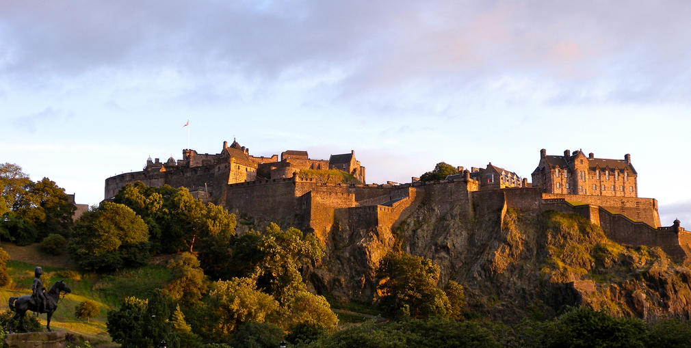 voyage en Ecosse - chateau d'Edimbourg