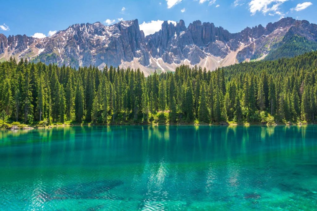 Lago di Carezza - voyage en Italie