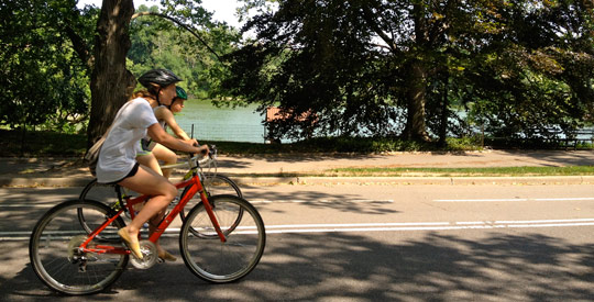 Vélo dans Central park