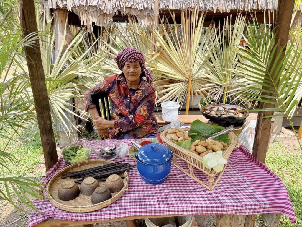 Manger au Cambodge